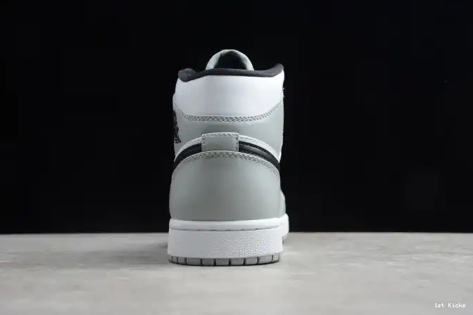 1st Kicks Light Jordan 1 AIR Grey Smoke 554724-092 Mid 0625